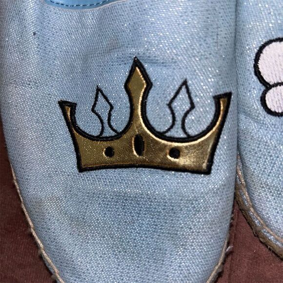 Circus By Sam Edelman Women's Queen Bee Espadrille Flats Light Blue Size 8 1/2 - Picture 4 of 6